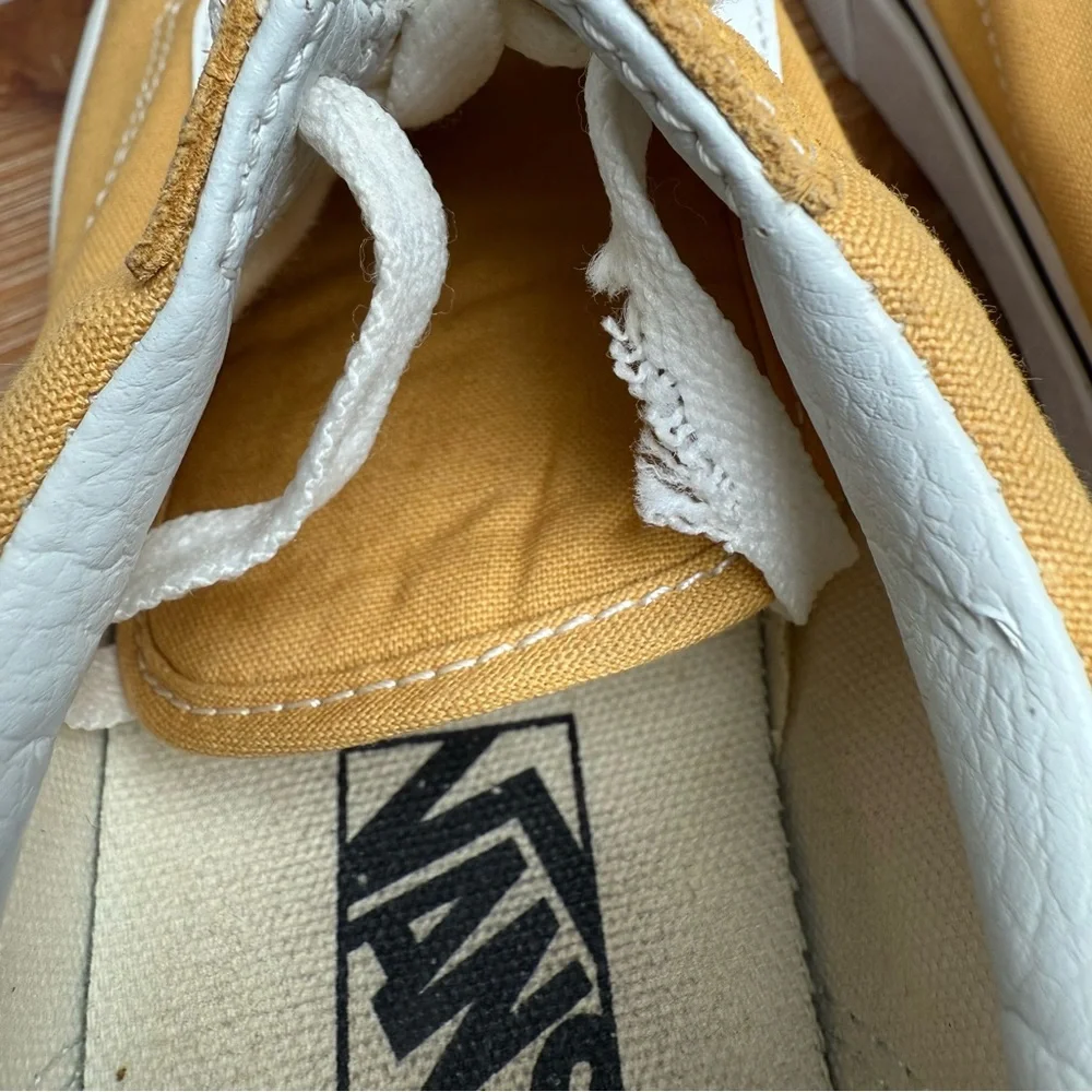 Vans Men's Old Skool Mustard Yellow Low Top Skateboard Sneakers Shoes M 8/W 9.5